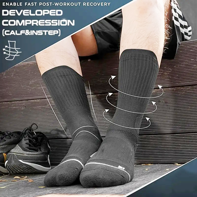 1/5 Pair Men Towel Bottom Bask - Athletic Sock Cushion review and price